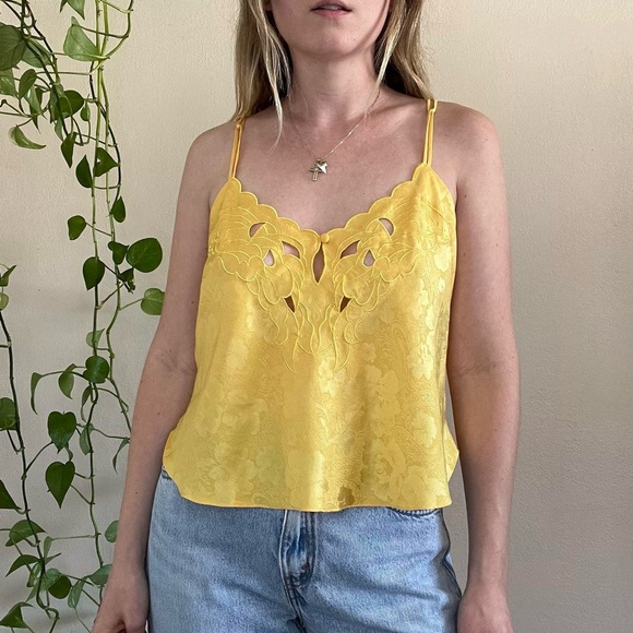 Victoria's Secret Tops - Vintage Victoria Secret Gold Label Cami